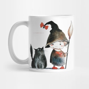 Little witch. Mug